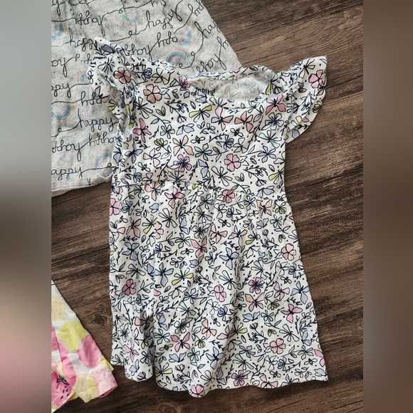 Jumping Beans 3t Bundle of 4 Girls' Twirl Dresses in Various Prints - Picture 2 of 6